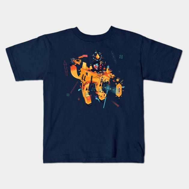 War Machines Kids T-Shirt by Galekto